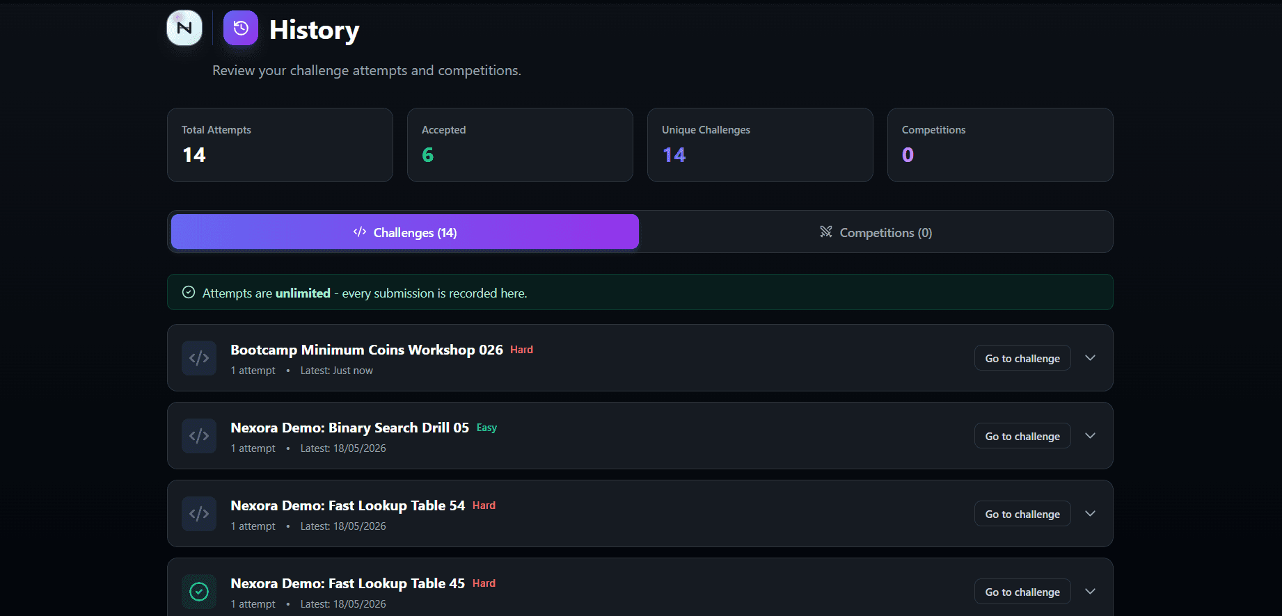Nexora interface view 5